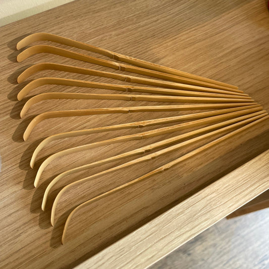 Bambusowa łyżeczka do matcha (Chashaku) – Tradycyjne narzędzie do herbaty