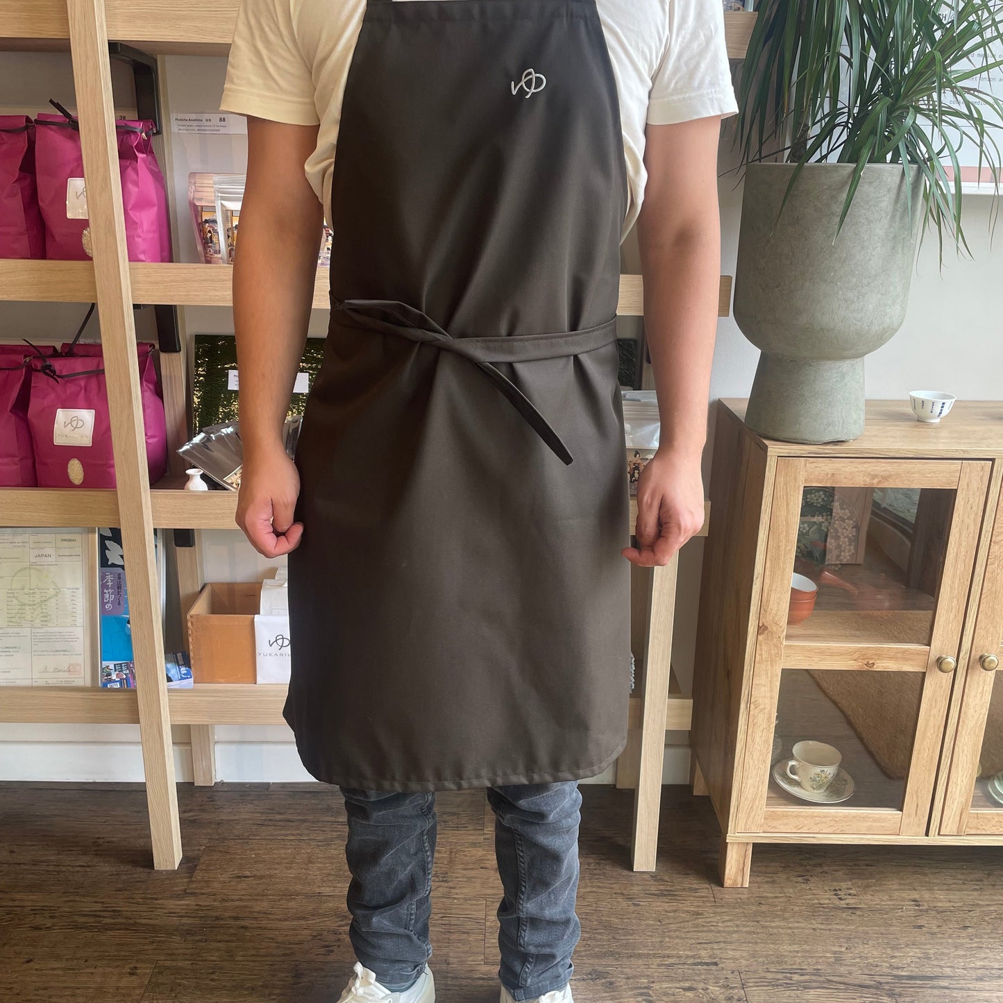 Fartuch kuchenny Yukarinko brązowy