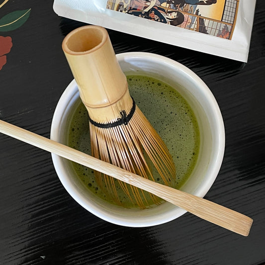 Bambusowa łyżeczka do matcha (Chashaku) – Tradycyjne narzędzie do herbaty