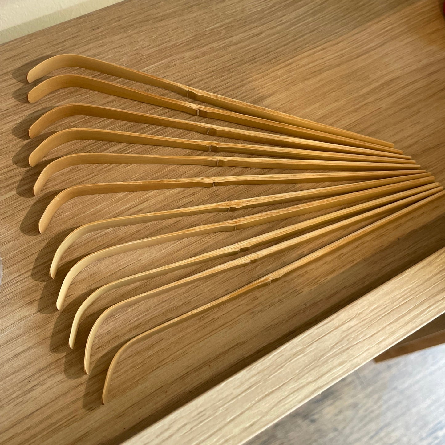 Bambusowa łyżeczka do matcha (Chashaku) – Tradycyjne narzędzie do herbaty