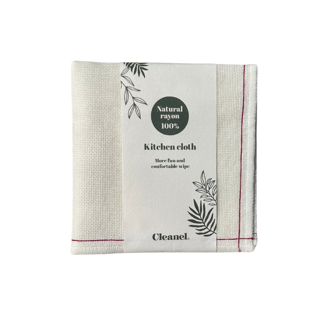 Japońska ściereczka lniana ecru