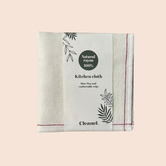 Japońska ściereczka lniana ecru